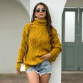 Hana | Langarm-rollkragenpullover für damen