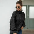 Hana | Langarm-rollkragenpullover für damen