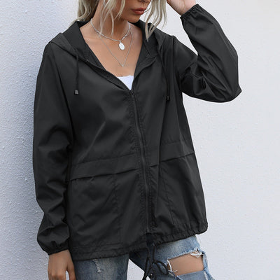 Patty - Winddichte Sommerjacke mit Kapuze