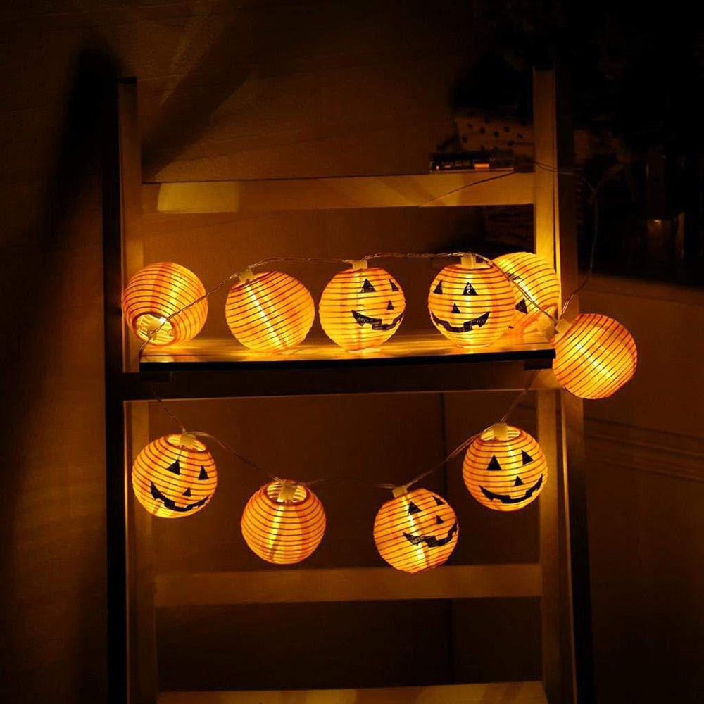Halloween Dekorationen im Freien Lichter