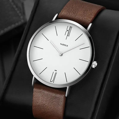 Jayce - Herrenarmbanduhr im Old-Money-Stil, klassisch und stilvoll
