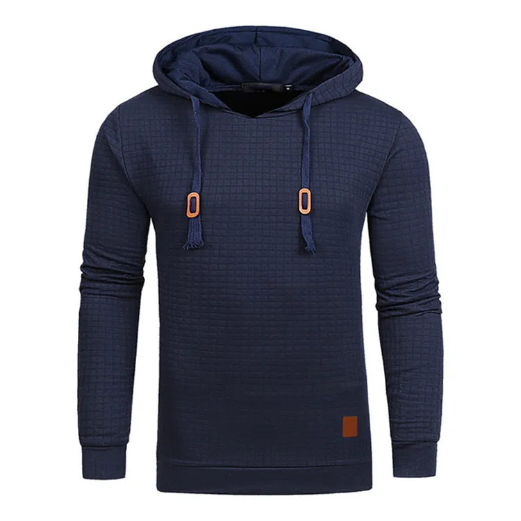 Mocarra | Herren Chunky Rib Hoodie mit verstellbarer Kapuze