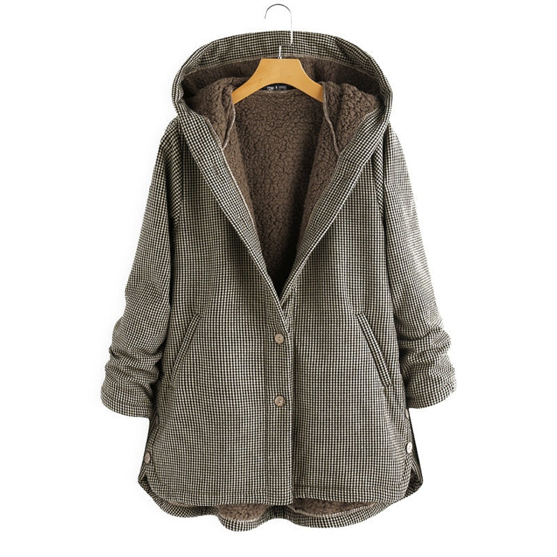 Helma | Elegante und Bequeme Kapuzenjacke für Damen