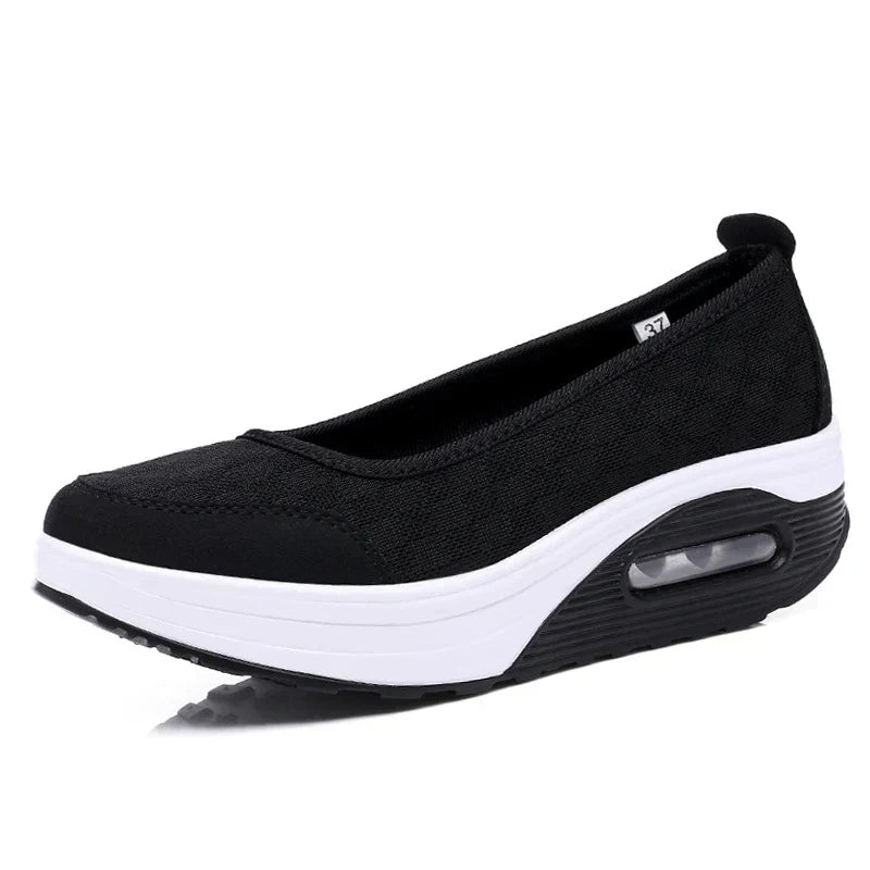 Comfy™ | Bequemer Plateauslipper mit vulkanisiertem Absatz