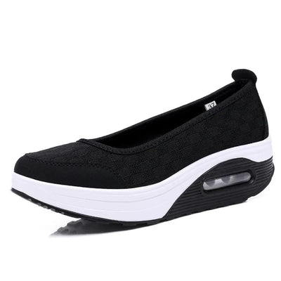 Comfy™ | Bequemer Plateauslipper mit vulkanisiertem Absatz