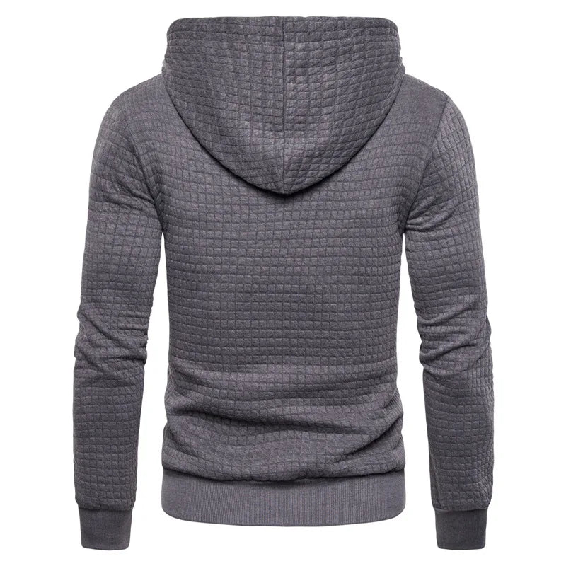 Mocarra | Herren Chunky Rib Hoodie mit verstellbarer Kapuze