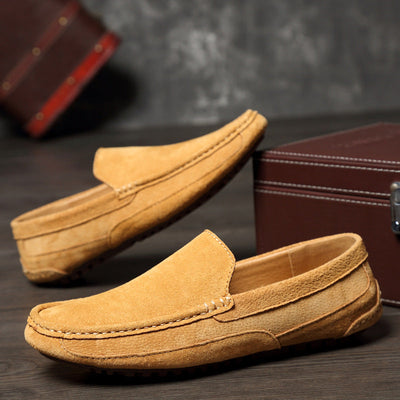 Jase - Elegante Herren-Loafer aus echtem Wildleder