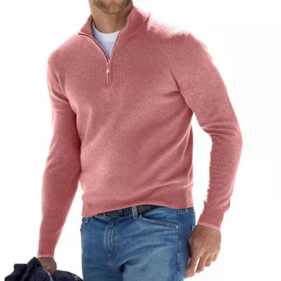 Mocarra | Pullover mit halbem Reißverschluss für Männer
