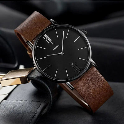 Jayce - Herrenarmbanduhr im Old-Money-Stil, klassisch und stilvoll