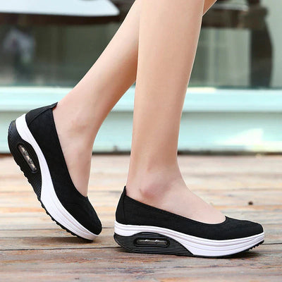 Comfy™ | Bequemer Plateauslipper mit vulkanisiertem Absatz