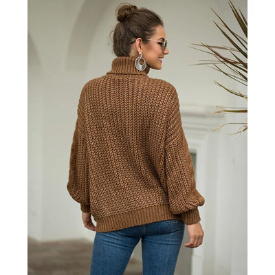 Hana | Langarm-rollkragenpullover für damen