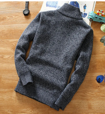 Mocarra | Grob gestrickter Pullover mit Reißverschluss
