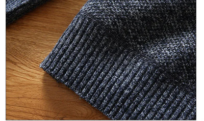Mocarra | Grob gestrickter Pullover mit Reißverschluss