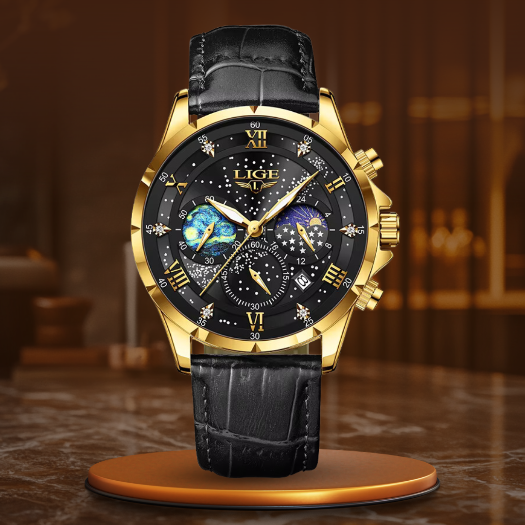 Lunaris | Elegante Mondphasen-Uhr