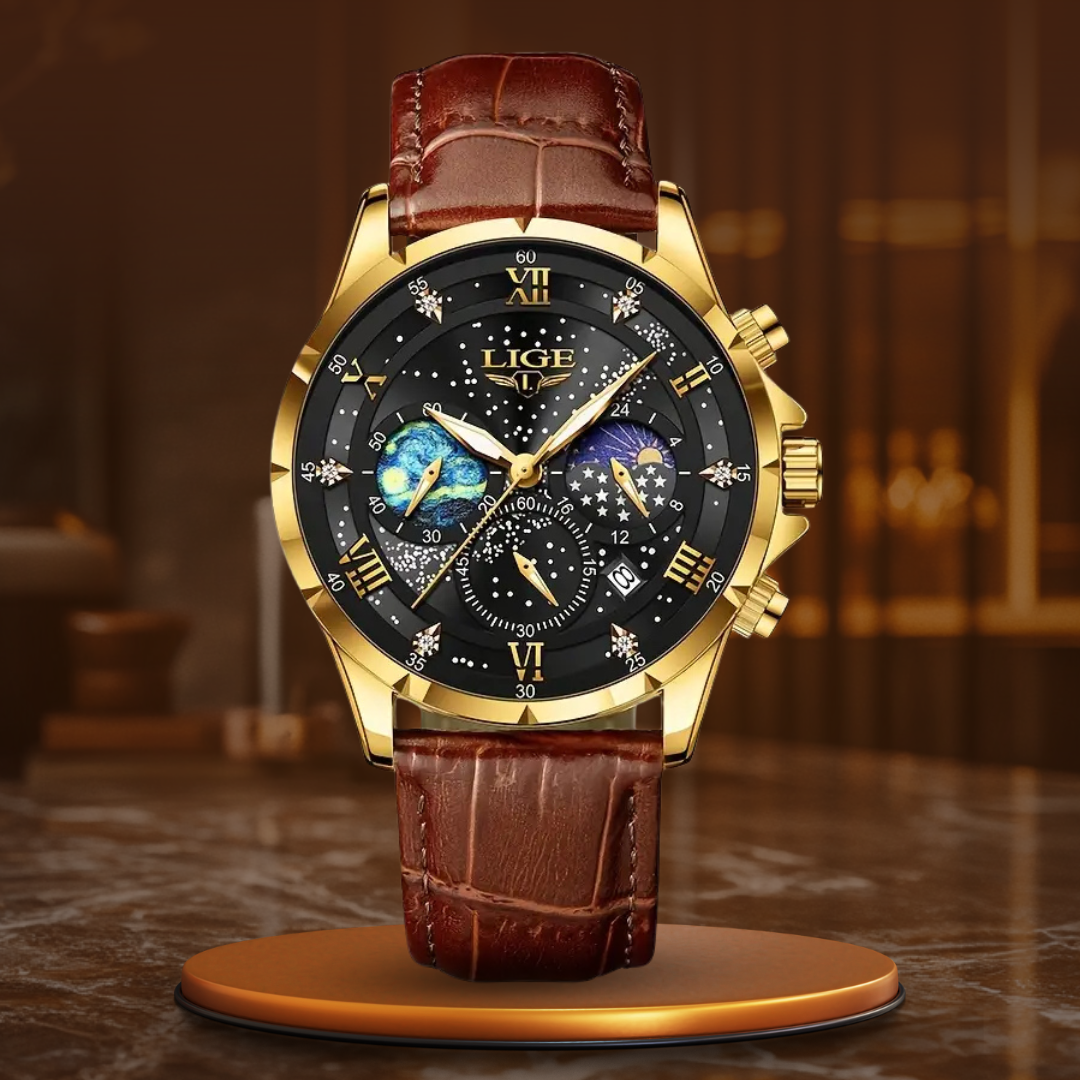 Lunaris | Elegante Mondphasen-Uhr