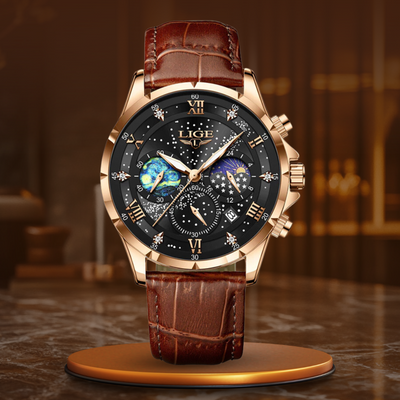 Lunaris | Elegante Mondphasen-Uhr