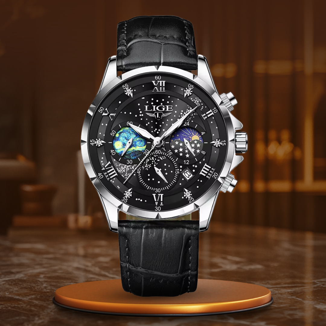 Lunaris | Elegante Mondphasen-Uhr