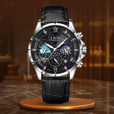 Lunaris | Elegante Mondphasen-Uhr