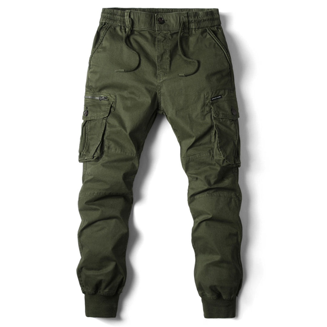 Herren-Cargohosen | Kordelzug | Taschen | Cargohosen | Herrenhosen