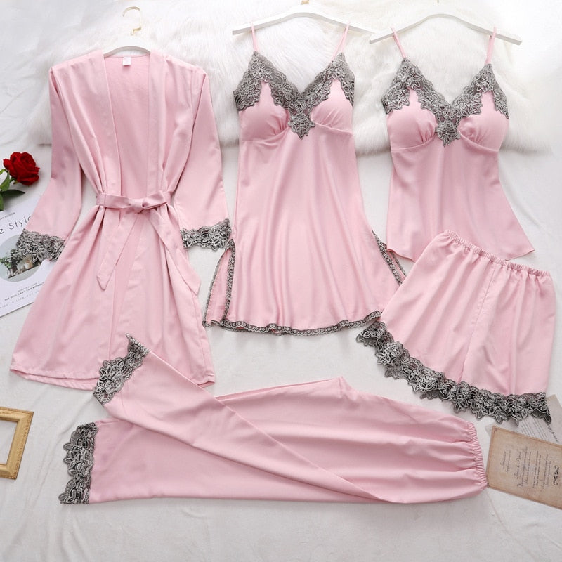 Silvia - Pyjama-Set aus weicher Seide