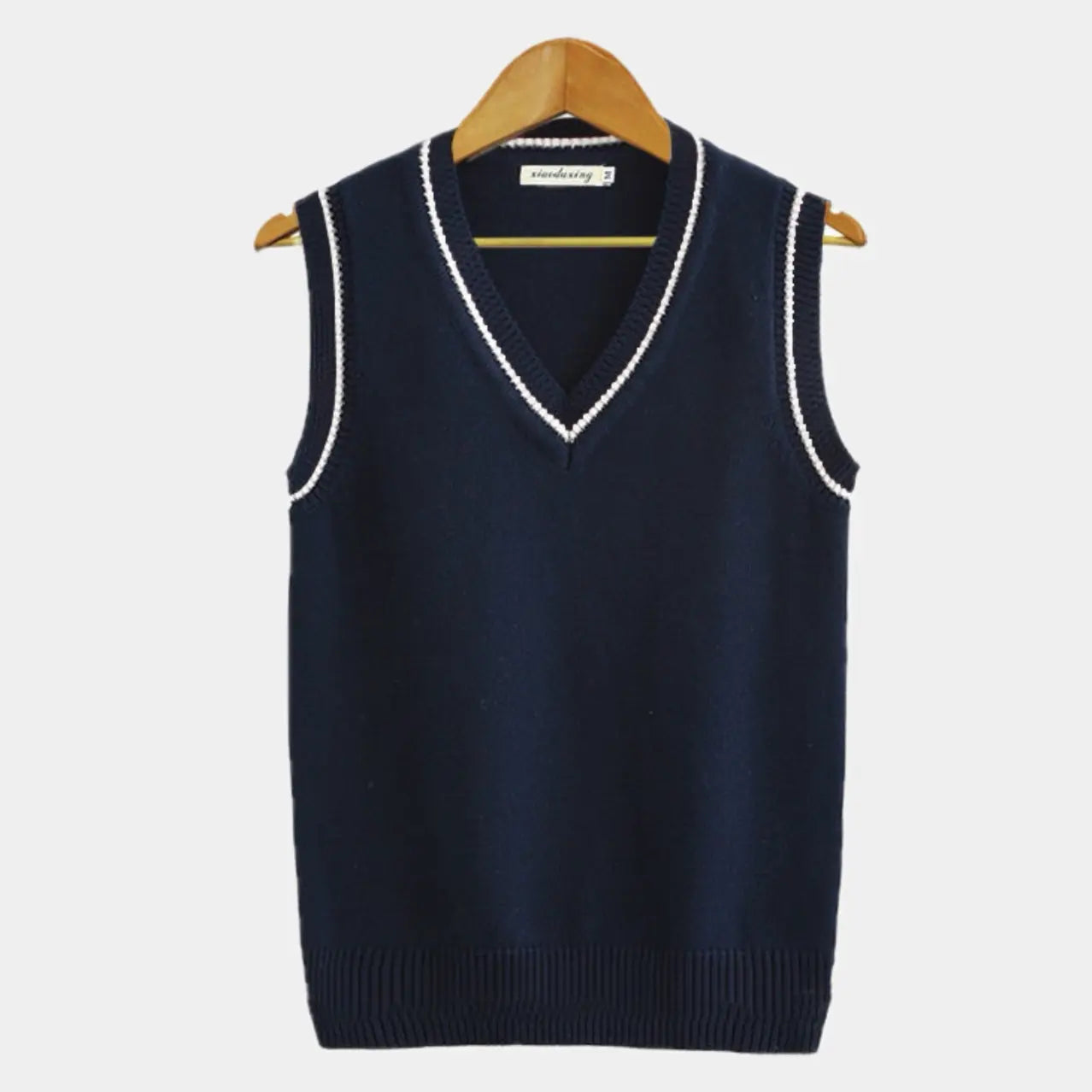 Aleister - Der Elegante Ärmellose Pullover Für Herren – Zeitloser V-Ausschnitt Für Herbst & Winter