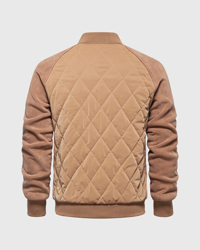 Ruben | Panelled Hybrid Bomberjacke