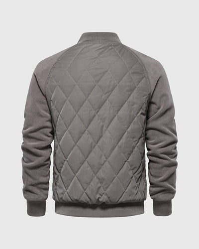 Ruben | Panelled Hybrid Bomberjacke