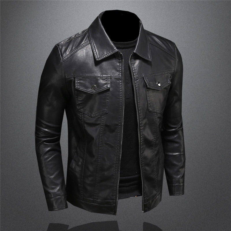 Zayn – Elegante Lederjacke