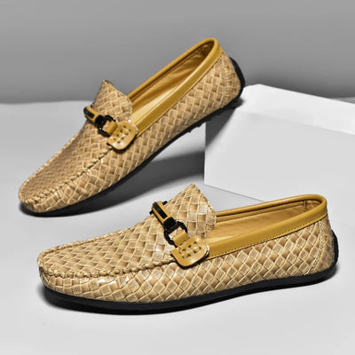 Mocarra | Leder Herren schuhe Slip on Mokassins Herren atmungsaktiv mode