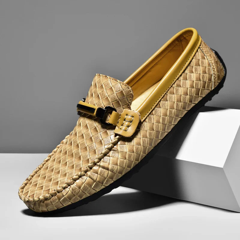 Mocarra | Leder Herren schuhe Slip on Mokassins Herren atmungsaktiv mode