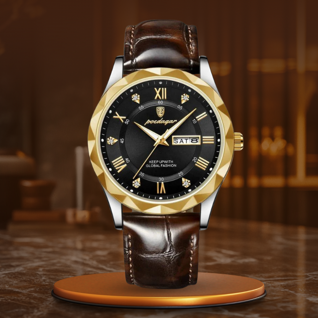 Windsor | Lederarmband-Quarzuhr