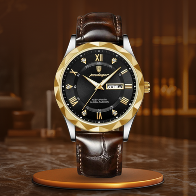 Windsor | Lederarmband-Quarzuhr