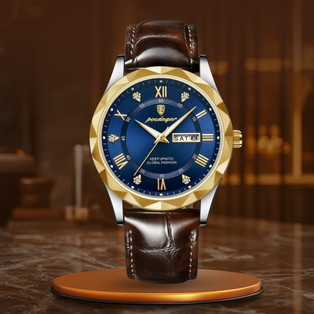 Windsor | Lederarmband-Quarzuhr