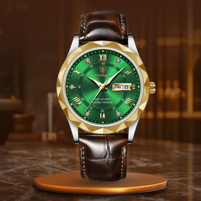 Windsor | Lederarmband-Quarzuhr