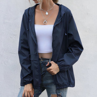 Patty - Winddichte Sommerjacke mit Kapuze