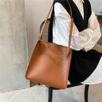Somchai | Minimalistische Weiche Ledertasche