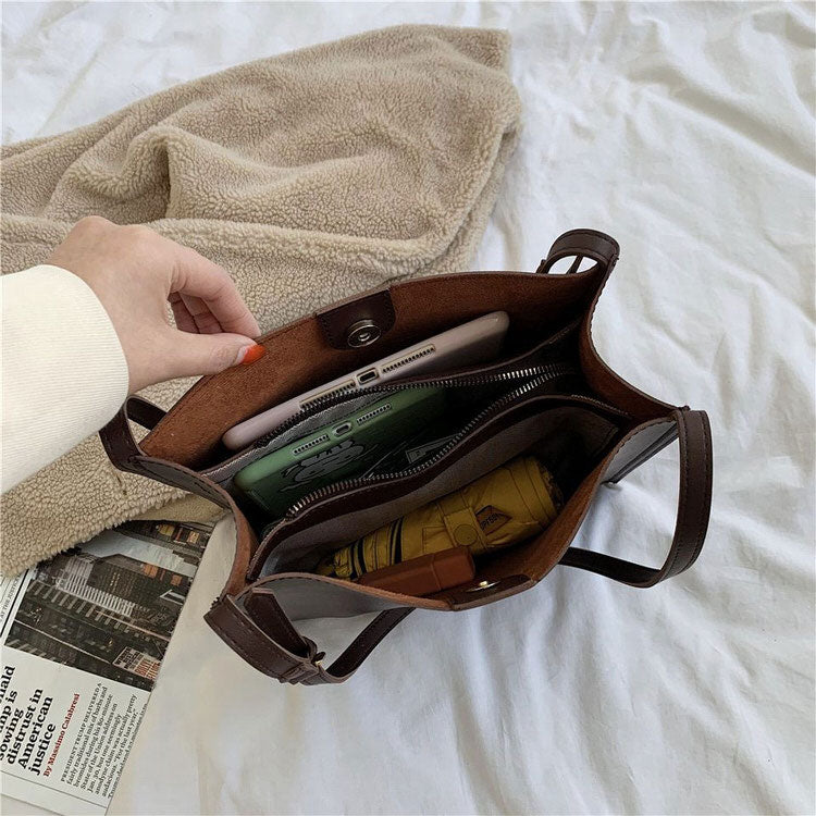 Somchai | Minimalistische Weiche Ledertasche