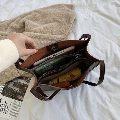 Somchai | Minimalistische Weiche Ledertasche