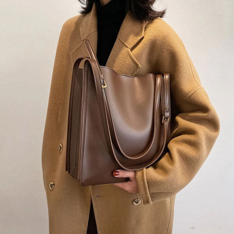 Somchai | Minimalistische Weiche Ledertasche