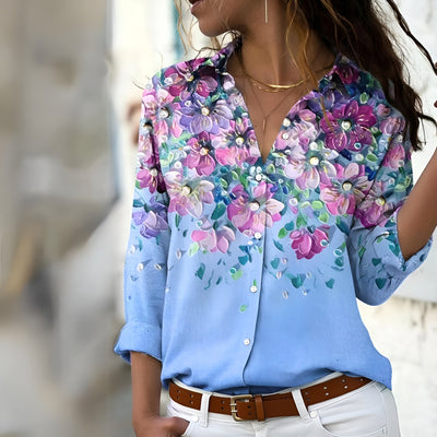 Shiloh - Lässige Damen Bluse mit Muster