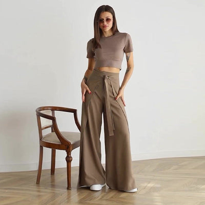 JANICE - Elegante Hose mit hoher Taille