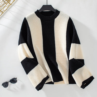 DAME LAESSIGER RUNDHALS STRICKPULLOVER | MODERN, BEQUEM, STILVOLL