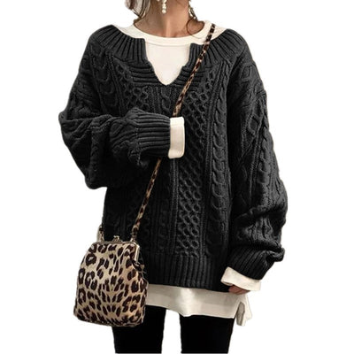 DAME CASUAL STRICKPULLOVER | BEQUEM, MODERN, VIELSEITIG