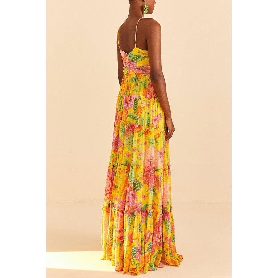Juliet | Kleid mit Floralprint und Lagen