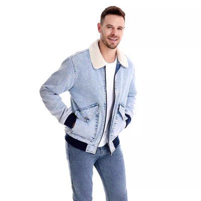 Blake® | Gepolsterte Jeansjacke