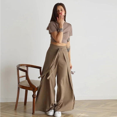 JANICE - Elegante Hose mit hoher Taille