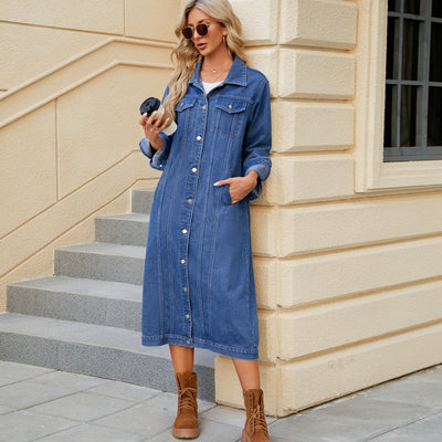Robyn - Lange Jeansjacke