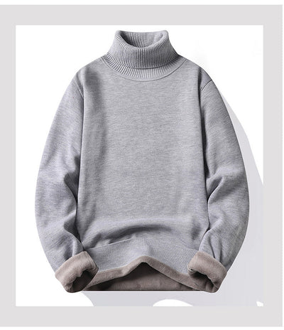 Mocarra | Herren Thermo-Fleece Rollkragenpullover
