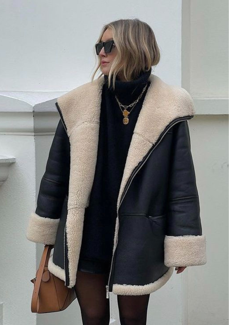 Sylvia | N1 Warmer Pelzmantel