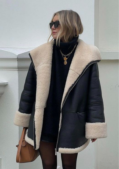 Sylvia | N1 Warmer Pelzmantel